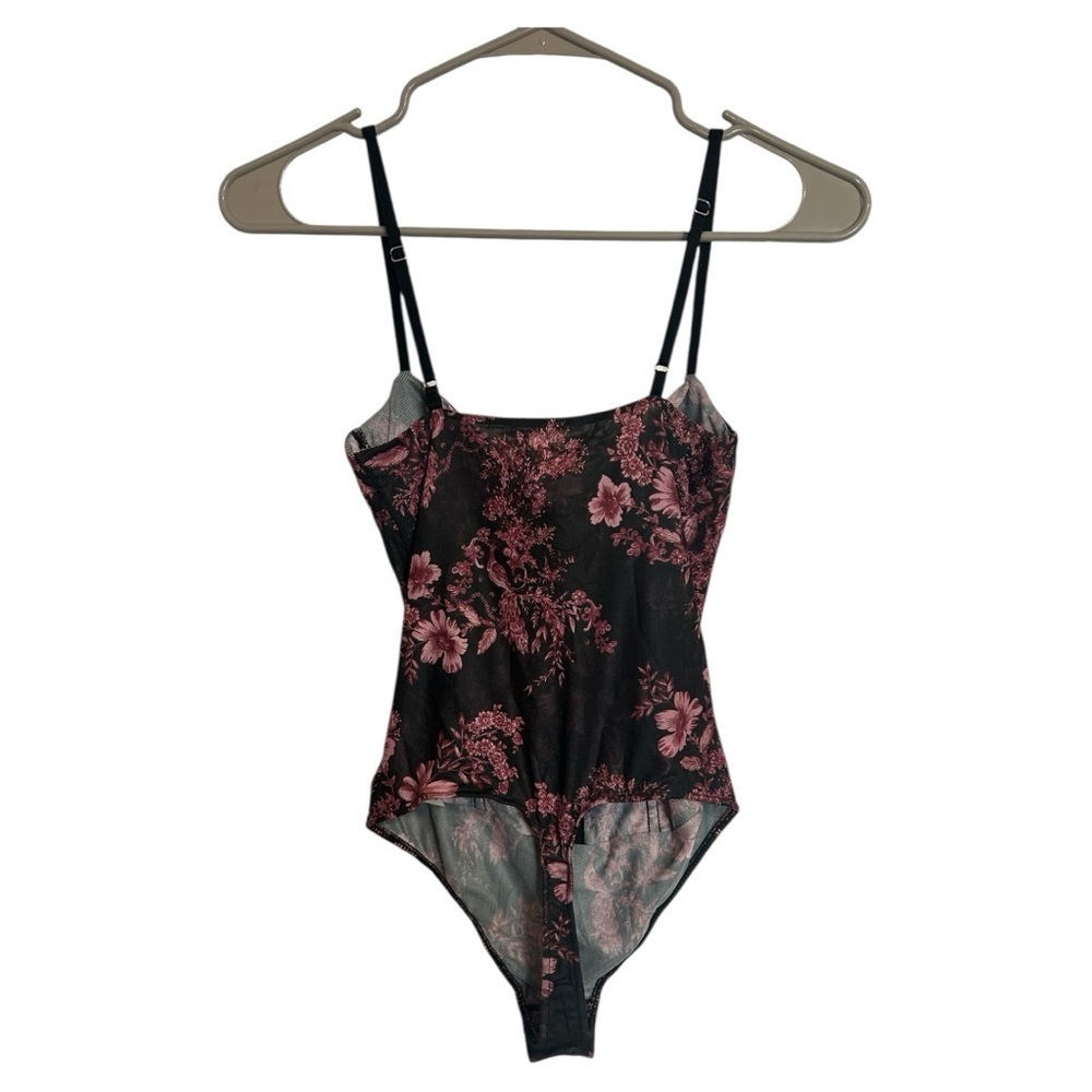 NWT Free People x Intimately FP Printed Night Rhythm Bodysuit - Picture 2 of 9
